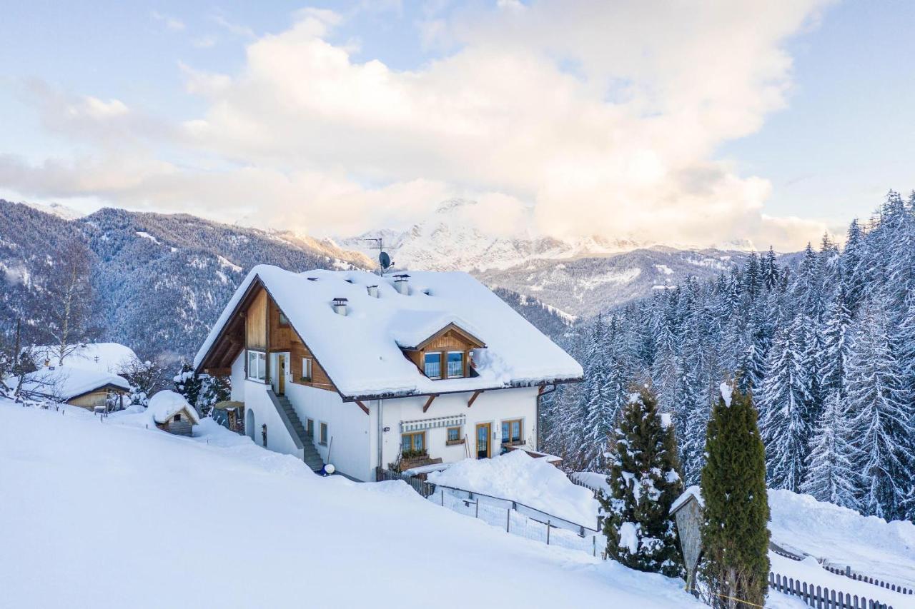 Haus Belodei - Apt B San Martino in Badia Eksteriør bilde